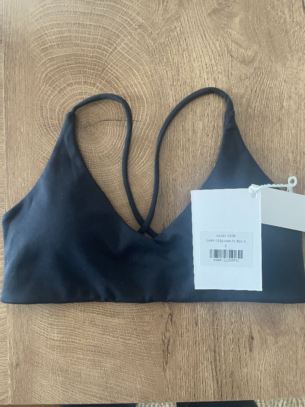 NWT CSB Hailey Crop – Black – Size Small